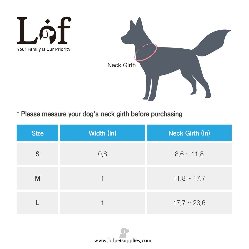 Adjustable Webbing Dog Collar